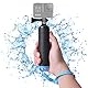Wasserdichter Kamera Handgriff, Unterwasser Einbeinstativ, Kamera Schwebender Stab, Tauchen Selfie Stick, Rutschfester Schwimmender Handgriff mit Schraubenadapter, Floating Hand Grip für GoPro (Blau)