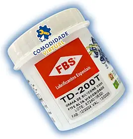 Graxa De Silicone Com PTFE Alta Viscosidade - TD/200-T 100g