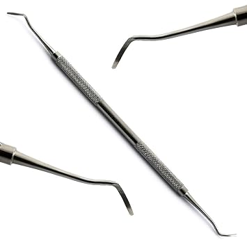 Dental Excavator 65/66 1mm Spoon Blade Curette Carious Cavity Remover Restorative Instrument