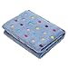 SCIROKKO Fleece Soft Dog Blanket - Warm Coral Velvet Best Cute Crate Bed Couch Cover Blankets- for Dogs and Cats