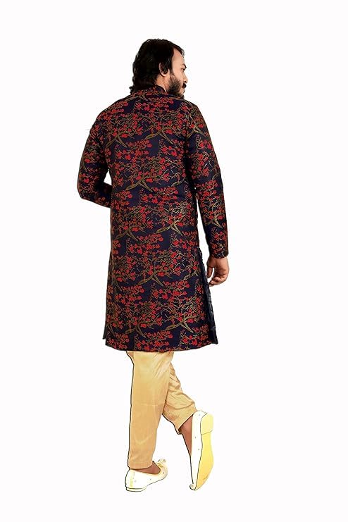 Image of Mens Ethnic Wear Indo Western Set