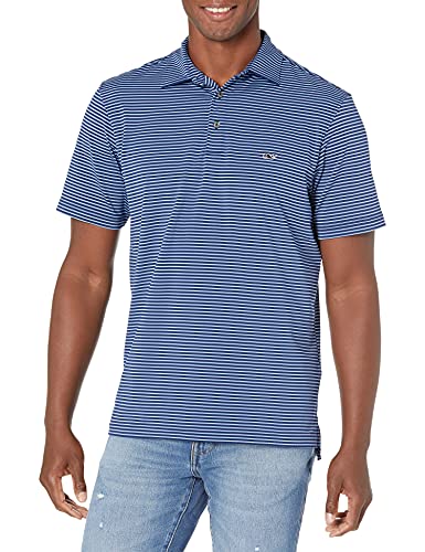 Image of vineyard vines Men's Bradley Stripe Sankaty Polo