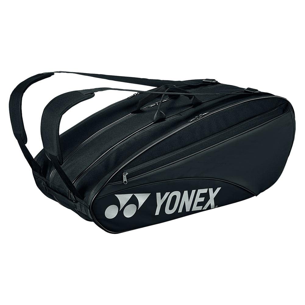 Amazon.co.jp: YONEX チームラケット テニスバッグ 9個パック ブラック