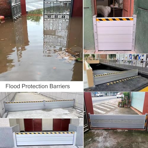 Barrage d'eau de garage pour protéger votre maison lors des intempéries
