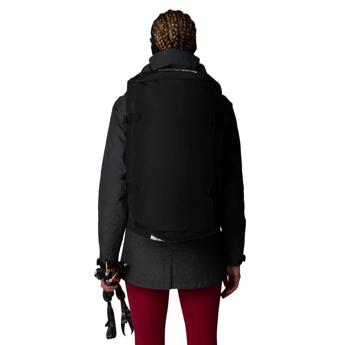 THE NORTH FACE Uomo Base Camp 71L Duffel Peak Viola/Tnf Nero