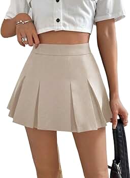 Amazon.com: Skirts for Women Summer Trendy 2025 Zipper Solid