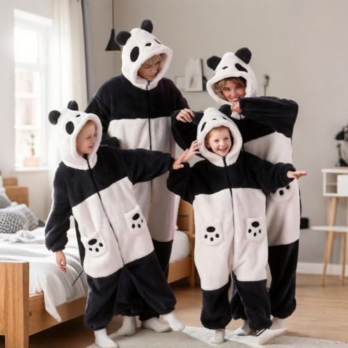 Pyjama combinaison panda, le déguisement douillet idéal pour Halloween