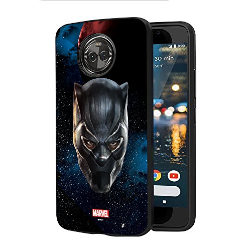 Image of MTT Black Panther Infinity War Officially Licensed Armor Back Case Cover for Moto X4 (Design 242)