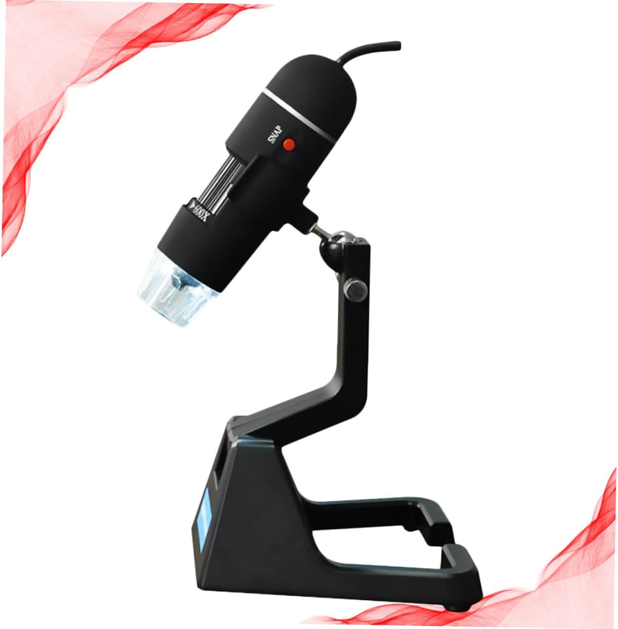 DOITOOL Digital Microscope USB Magnifying Glass Led Light High Definition for Industrial Electronics Lab Inspection Repair