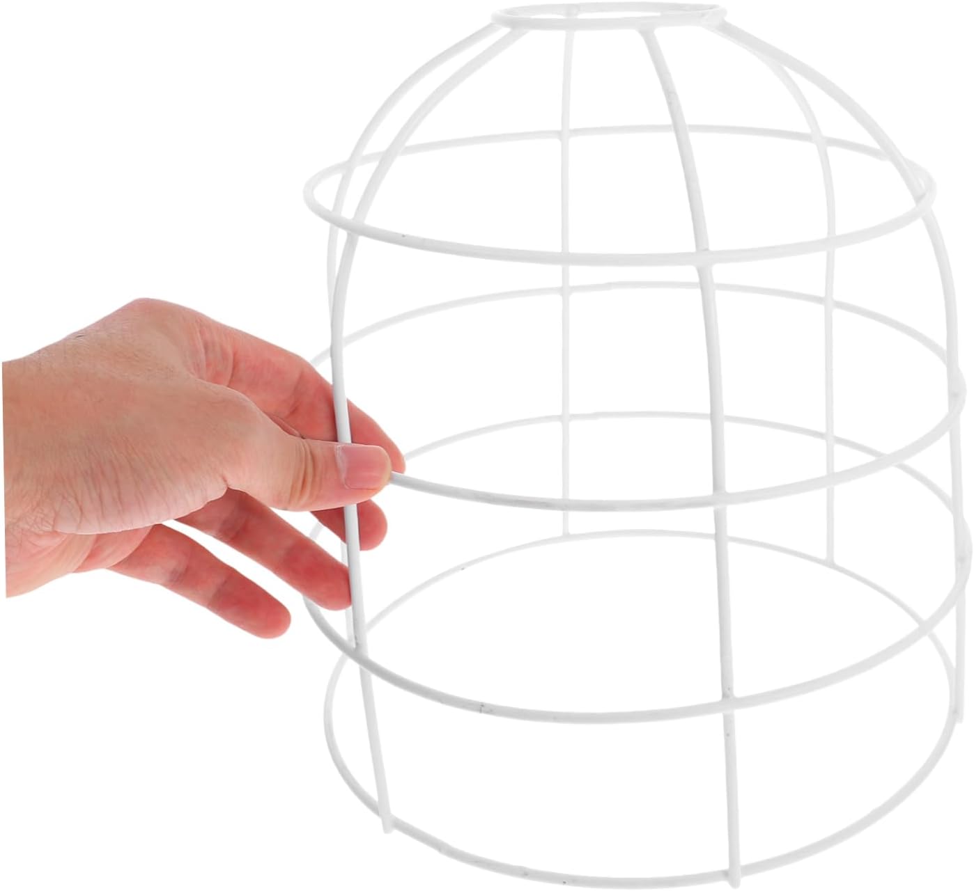 Artibetter Industrial Wire Lampshade Cage -resistant Bulb Protector for Pendant Wall Light Fixtures Easy Installation Detachable Design for Stylish Home Decor