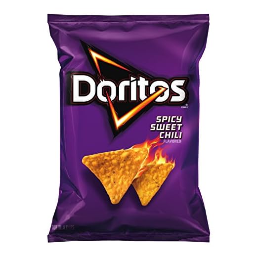 Doritos Flavored Tortilla Chips, Spicy Sweet Chili, 42 Ounce (Pack of 4)
