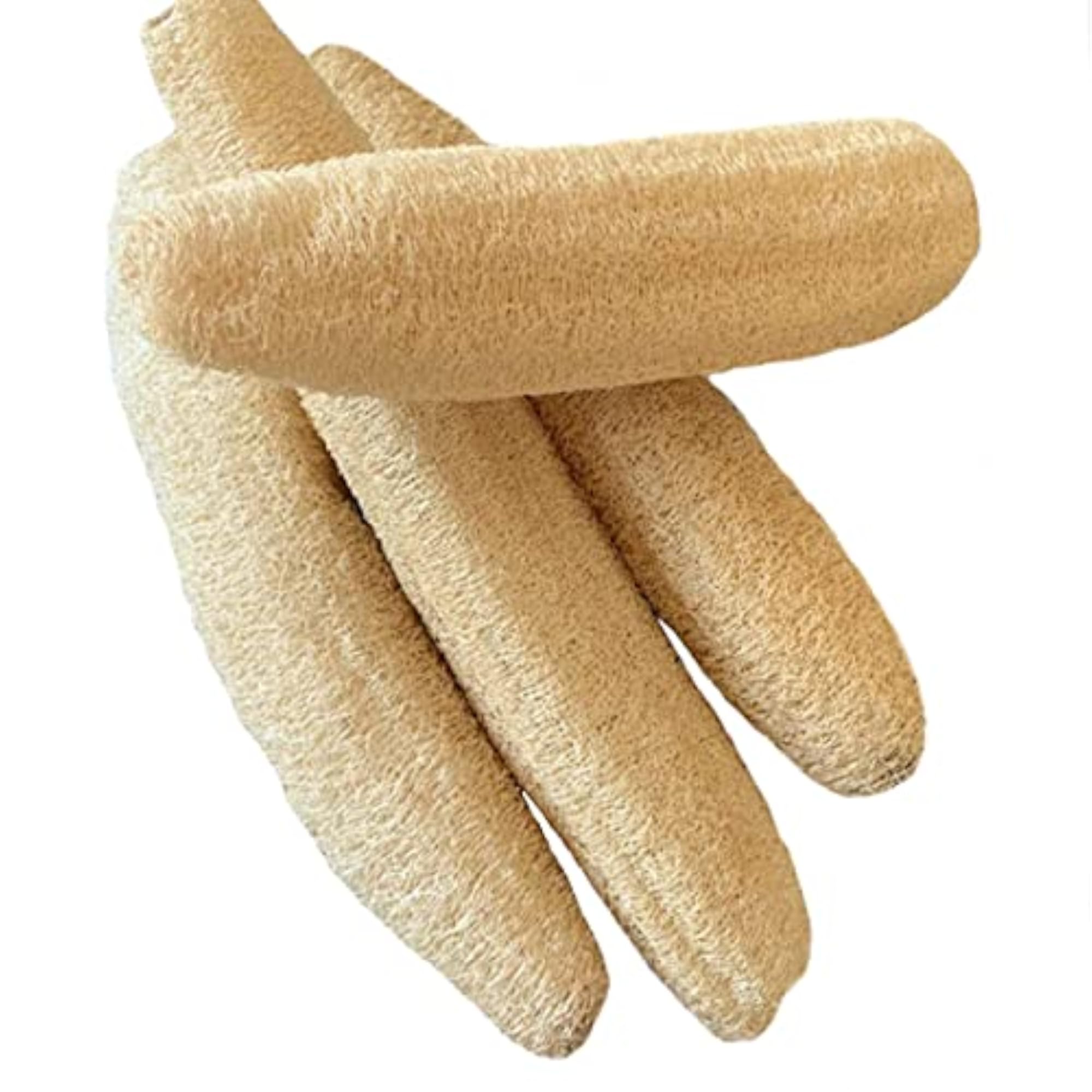 Natural Organic Loofah Body Scrubber, Pack of 5