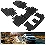 KIWI MASTER Floor Mats Compatible for 2020-2023 Toyota Highlander Accessories All Weather Custom Fit Liners PT908-48200-20
