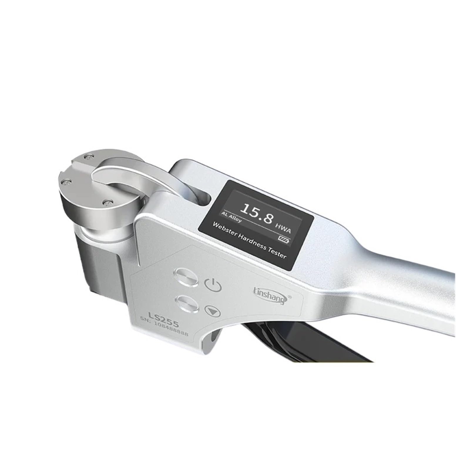 Probador De Dureza Portátil For Aluminio, Dispositivo De Medición De Dureza con Pantalla Digital De Alta Precisión For Aleación De Aluminio LS255