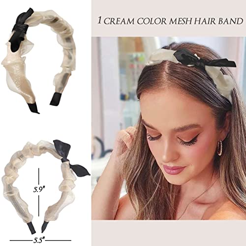 26 Pcs Hair Styling Accessories, Headbands For Women, Claw Clips, Silk Hair Ties, Scrunchies, Butterfly Hair Clips, Large Barrettes For Thick Hair & Thin Hair, Hair Accessories For Women Girls #TOP2