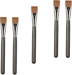 5pcs Ergonomic Face Mask Brush Flat-shaped Br...