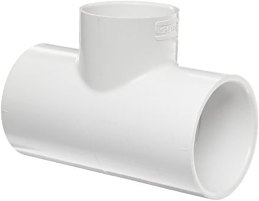 Schedule 40 PVC Pipe Slip Tee Fitting (1 1/2 Dia. (1 Pack)) - 401-015
