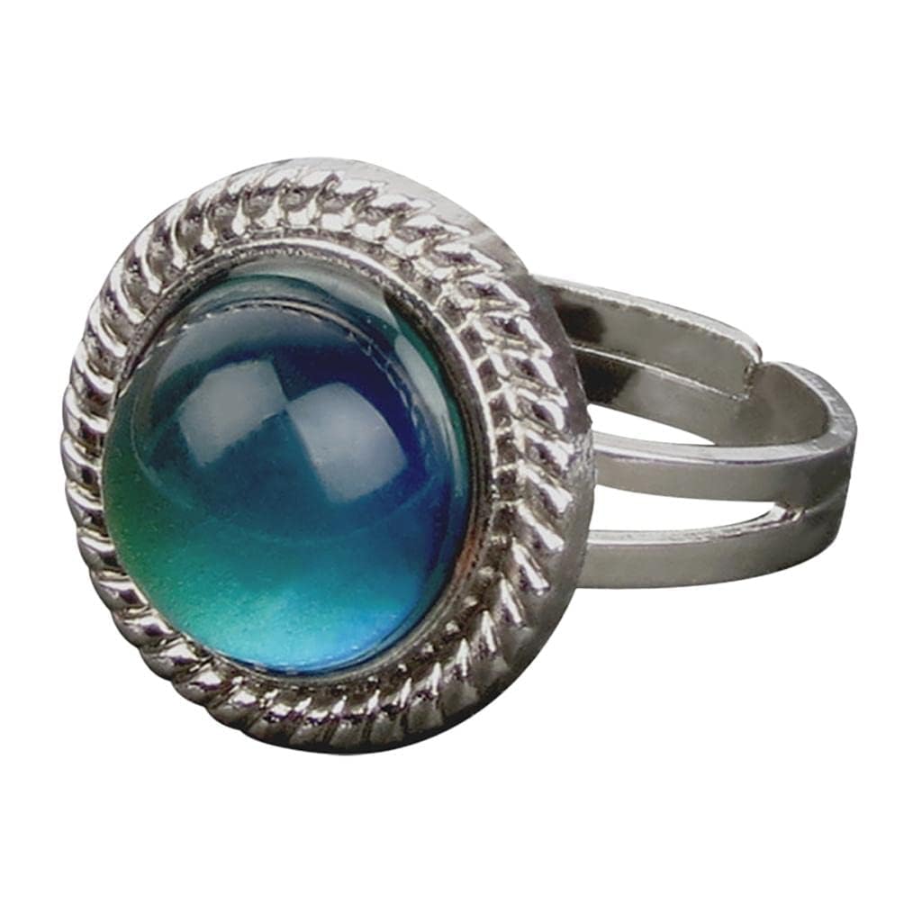 MERISHOPP Vintage Round Mood Ring Emotion Feeling Color Changing Ring Adjustable Jewelry & Watches | Fashion Jewelry | Rings (B0C8HRN1B1) Amazon Price History, Amazon Price Tracker