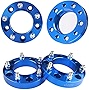 EZISOE 5x150 Wheel Spacers for 2007-2022 Tundra Sequoia 1998-2021 Land Cruiser LX570 LX470, 1.25 Inch 5x150 Blue Wheel Spacers 110mm Hub Centric with 14x1.5 Studs