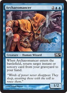 Magic The Gathering - Archaeomancer - Magic 2014