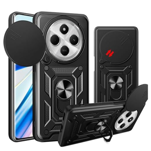 Capa Capinha Case Compatível com Redmi 14C - Protetora Resistente Durável Anti Impacto Queda Choque Armor Armadura Militar