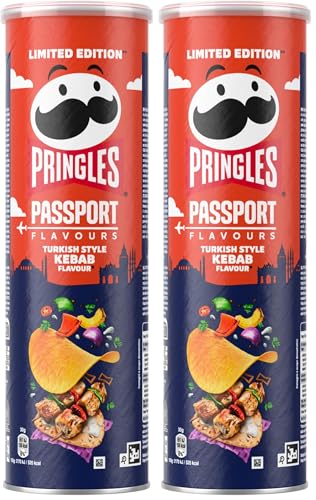 Pringles Passport Turkish Style Kebab 165g (Paquete de 2)