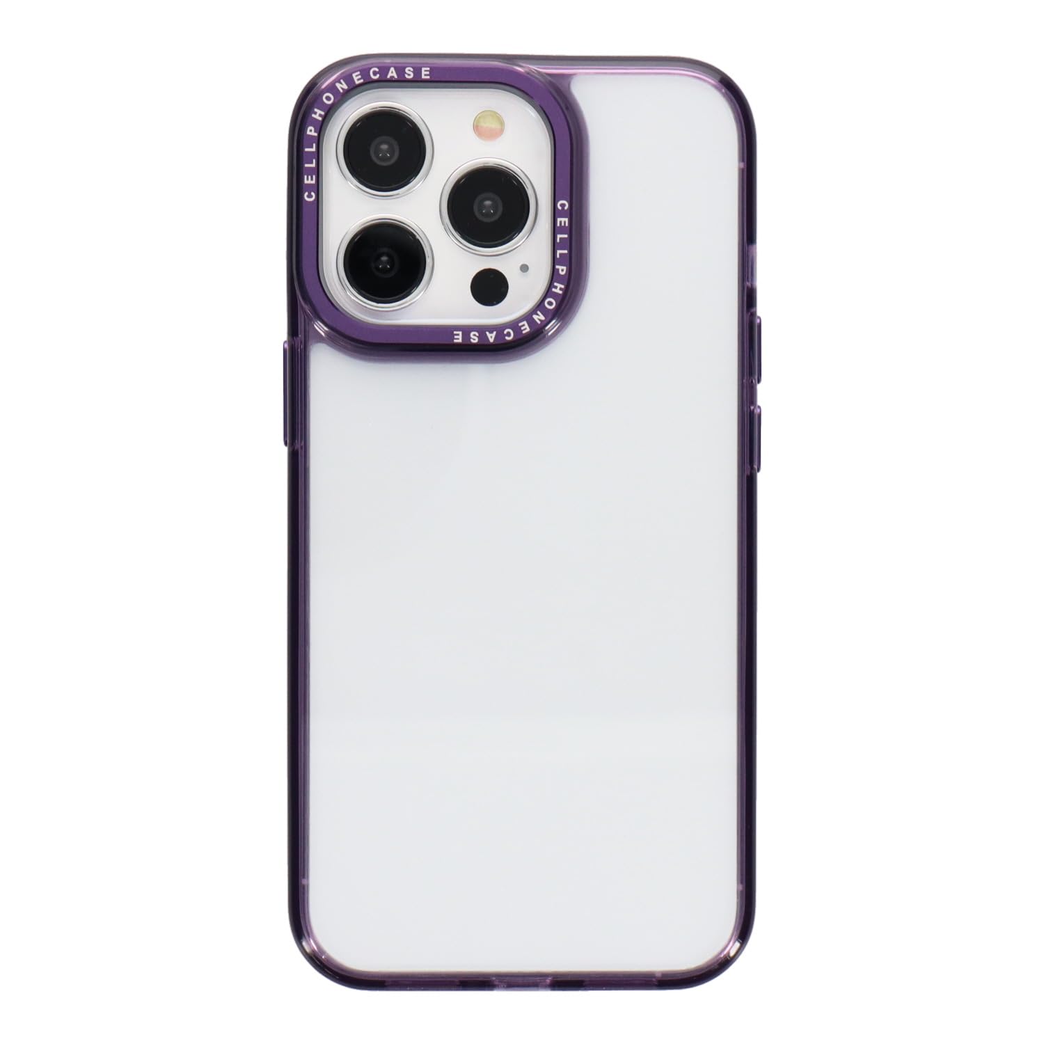 Amazon.co.jp: 【横トナ】iPhone14 Pro用 カラーフレーム クリアケース