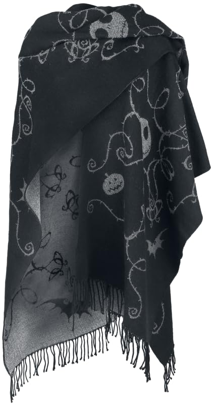Nightmare Before Christmas Jack Donna Cardigan nero/grigio 100% Acrilica Regular
