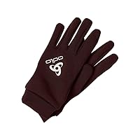 Odlo Unisex Guanti Stretchfleece Liner, Fudge
