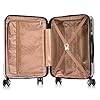 Carry On Suitcase Front Opening Trolley Suitcase With Wheels Suitcase For Men And Women Suitable For Vacation And Travel