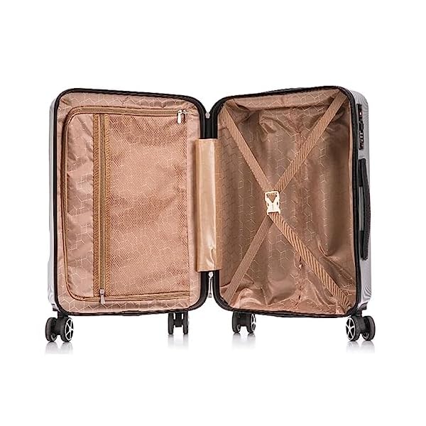 Carry On Suitcase Front Opening Trolley Suitcase With Wheels Suitcase For Men And Women Suitable For Vacation And Travel
