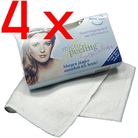 4 x Micro Peeling Sensation Gesichtsreinigungstuch Cover