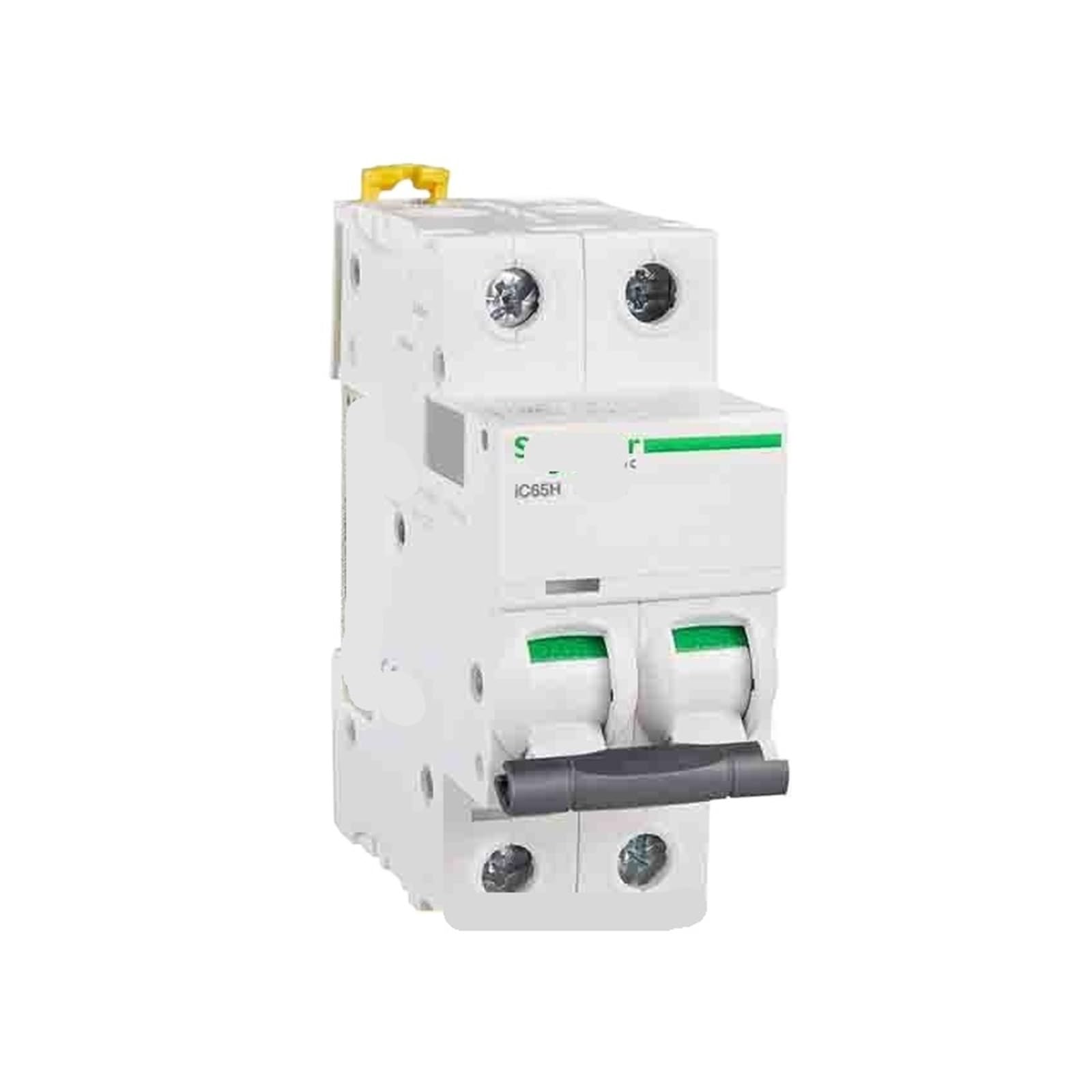 Interruptor iC65H 2P D40A A9F29240 para proteger motores de alta corriente