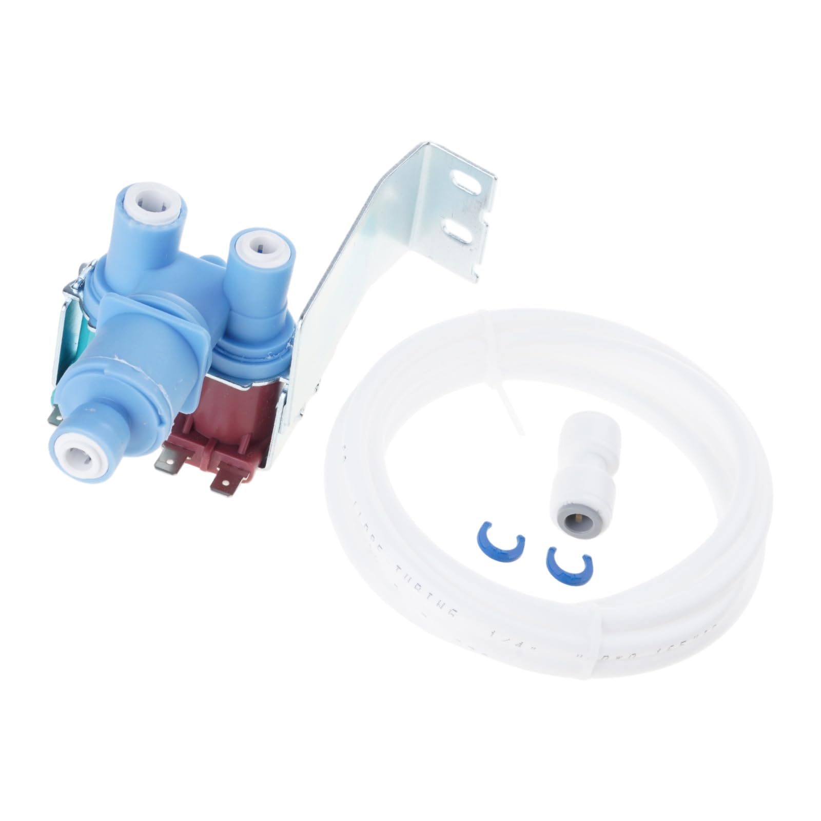 Msioytog Water Dispenser Repair Part Refrigerator Component Accurate Flows Technology ABS and Iron Texture Efficient Assembly Refrigerator Water Inlet Valves