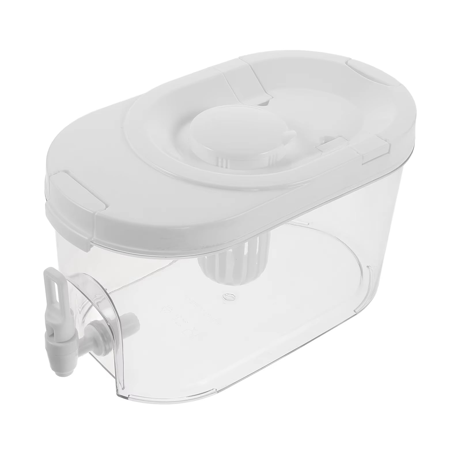 Dispensador de bebidas para refrigerador que evita derrames y goteos en neveras pequeñas