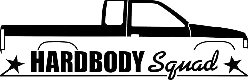 HARDBODY - Adhesivo adhesivo para camioneta Nissan Hardbody Kingcab PickUp Truck d21 JDM