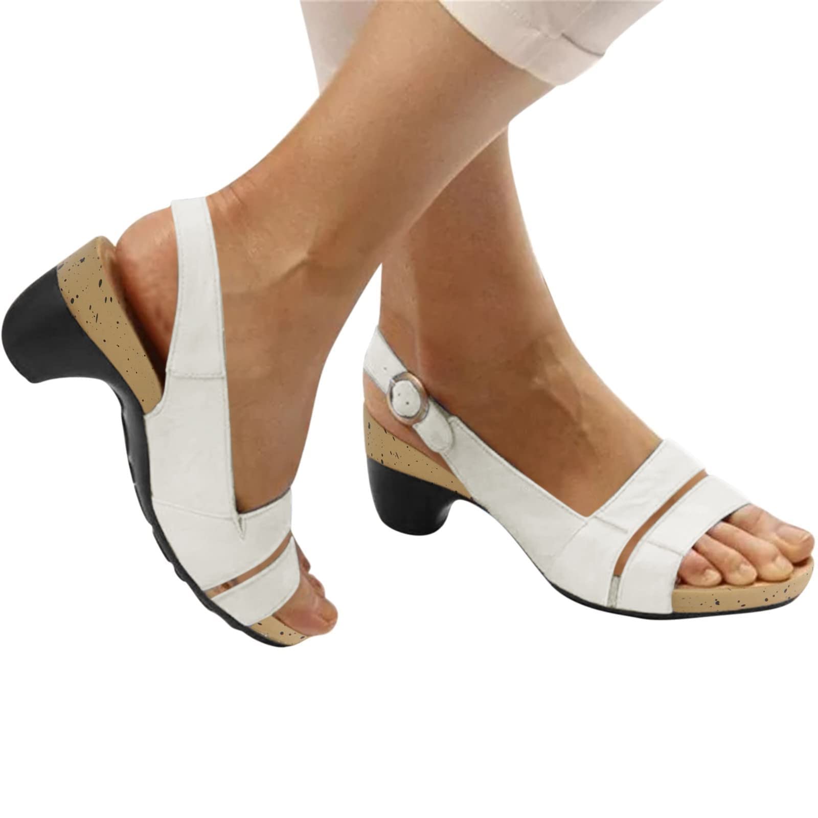 Amazon.com: Dotmalls Shoes Women, Dotmalls Women's Comfy Orthotic Sandals,  Dotmalls Women's Comfy Orthotic Shoes-White||8 : Clothing, Shoes u0026 Jewelry