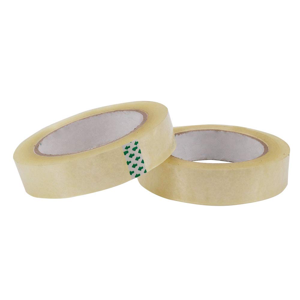 Homo Trends Doorzichtige Sellotape – 24 Mm X 100 M, Stevige Kantoor- En Verpakkingstape