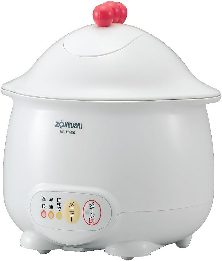 Zojirushi Egg DODODO microcomputer hot spring egg device EG-HA06-WB White