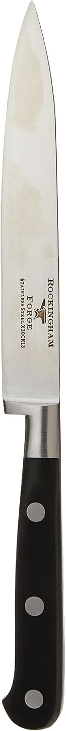 Rockingham Forge FRF 13cm Utility Knife, Fully Forged, Pakkawood Handle 9009UT Black