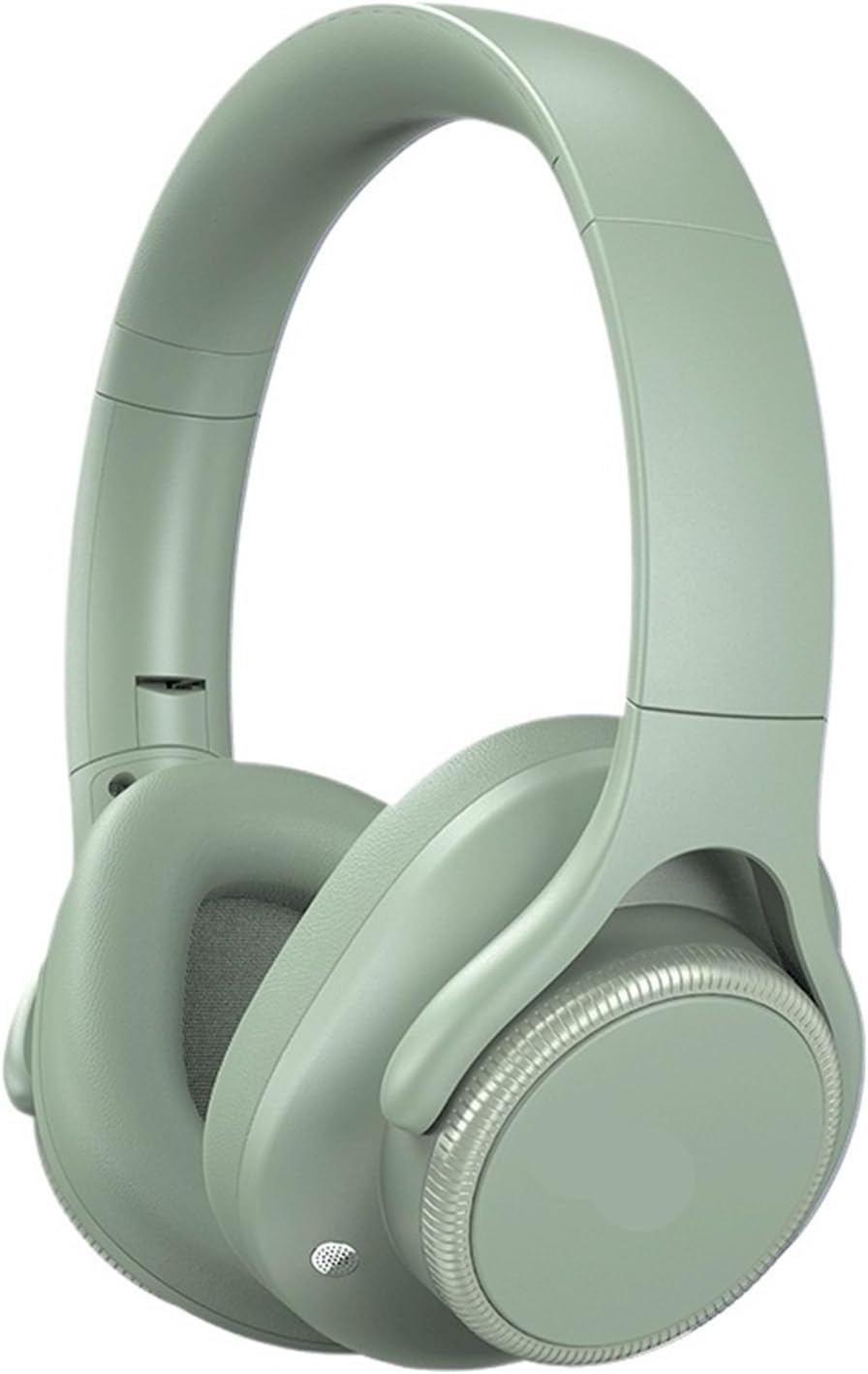 Rotary Volume Knob Over-Ear 6.0 Headphones Head Mounted Foldable Headset(Blue)