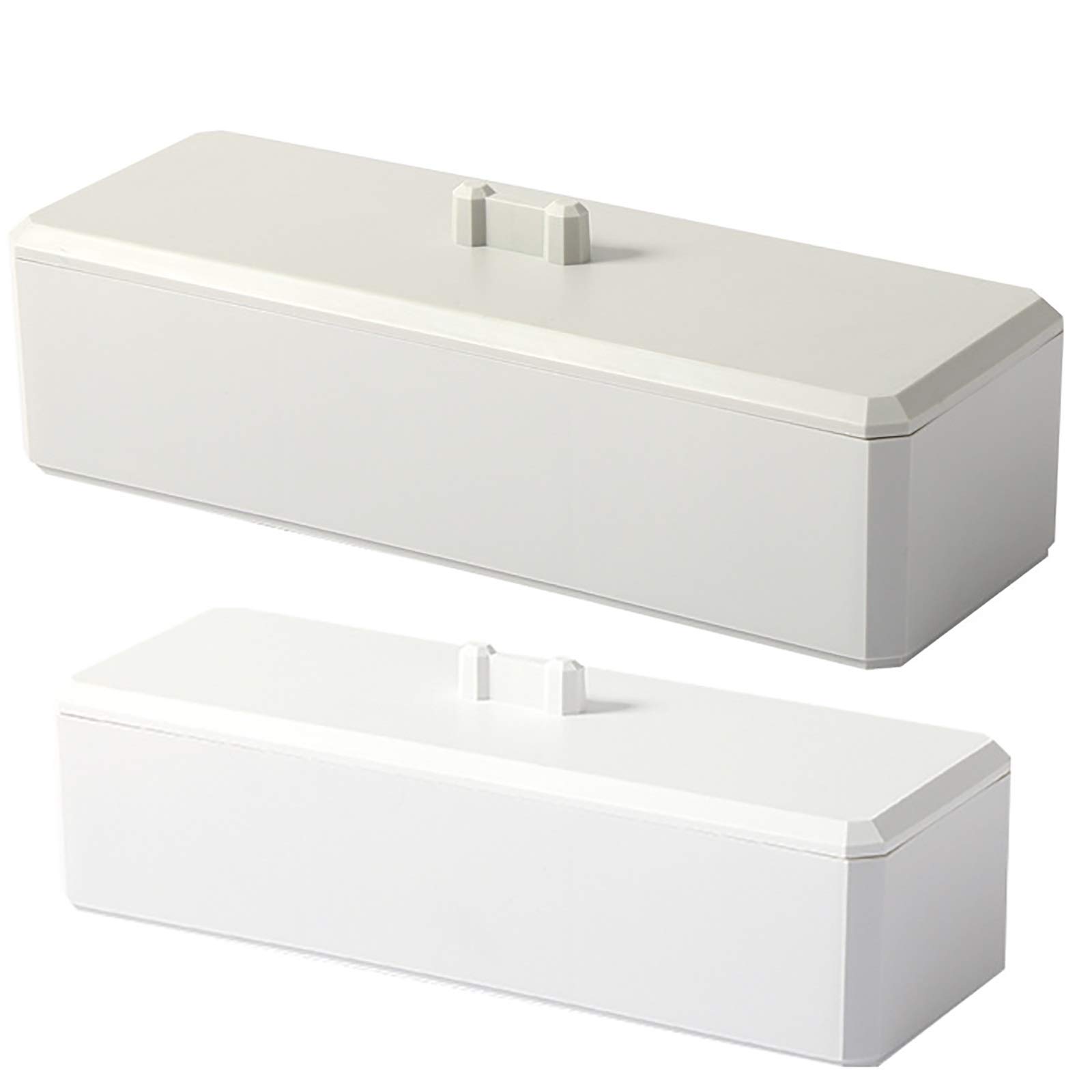 Scatola Porta Cosmetici Desktop Separato Scatola di stoccaggio cosmetico Sundries Sortante immagazzinaggio Tre scomparti (una coppia) per Cassettiera e Bagno(Color2)