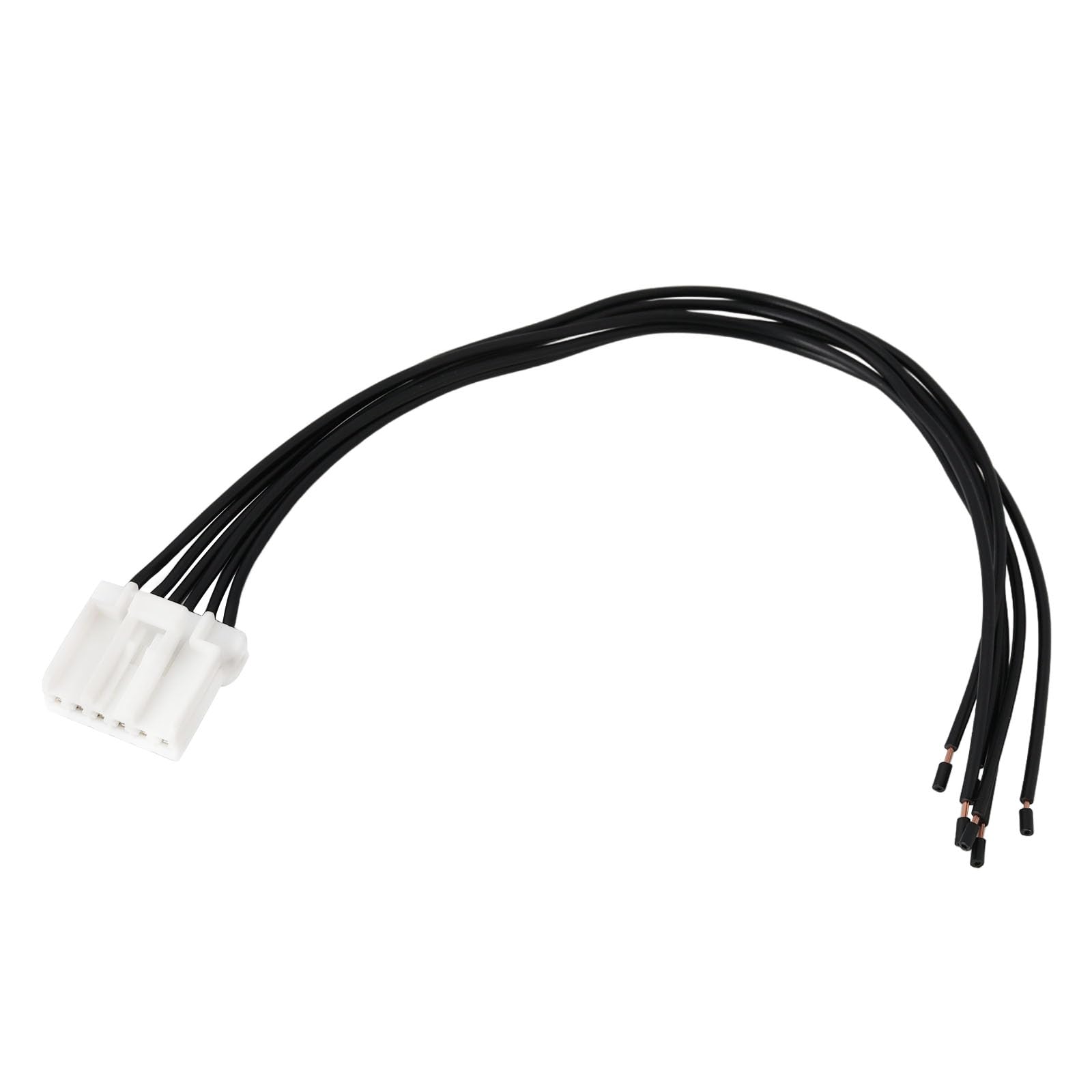 1pc 6Pin Fan Speed Switch Connector Repair Kit Motor Fan Resistance Heater Female Cable Replacement Part 0015415 Compatible with Smart Roadster 452