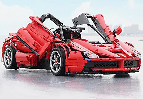 Technic Bausteine Auto 458 Italia Technik Sportwagen 3380 Klemmbausteine – Bild 3