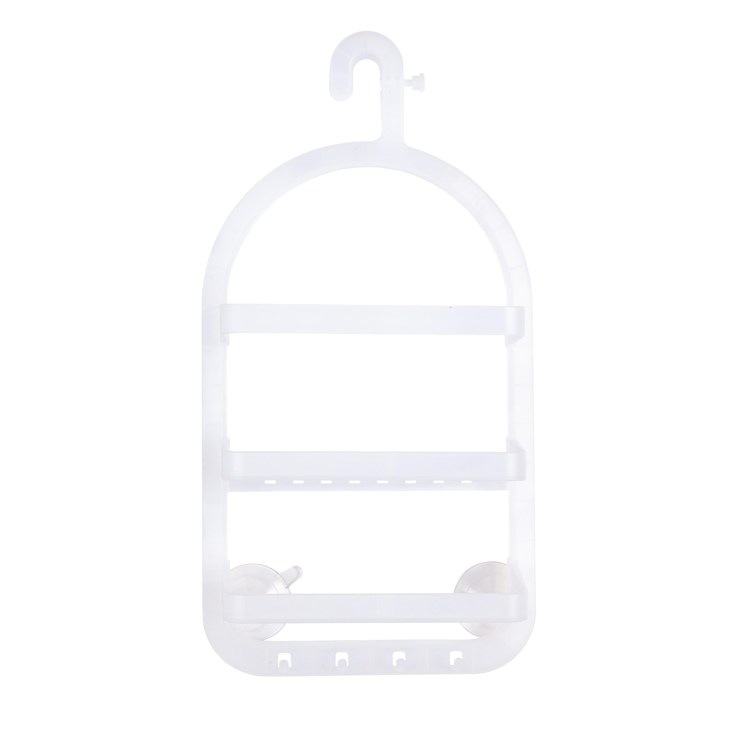 Kenney KN614000 Over the Shower Head 20 L x 10 W x 5 D Rust-Proof Plastic Small 2-Shelf