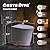 Casta Diva Smart Toilet with Bidet Built in, Auto Open/Close Lid,1000g MaP Flush, Heated Seat & Foam Dispenser, Foot Sensor Auto Flush, Blackout Flush, Bidet Toilet with Tank Built in (CD-K030PRO)