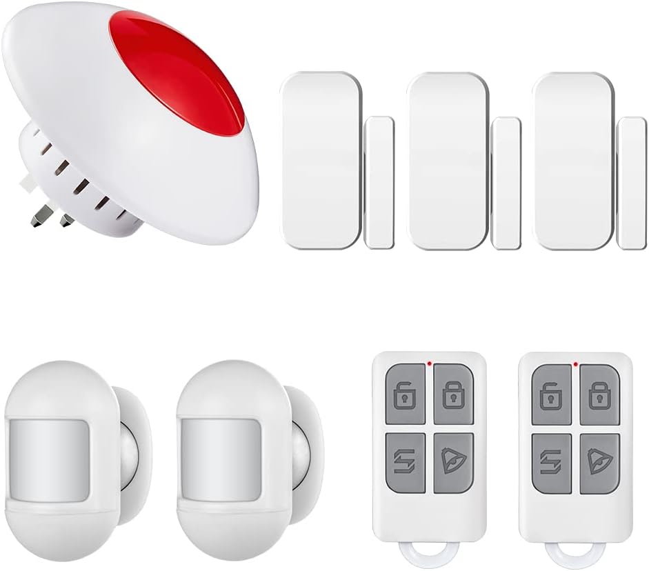 6 piece Home Security Burglar Alarm System by ERA Protect Next