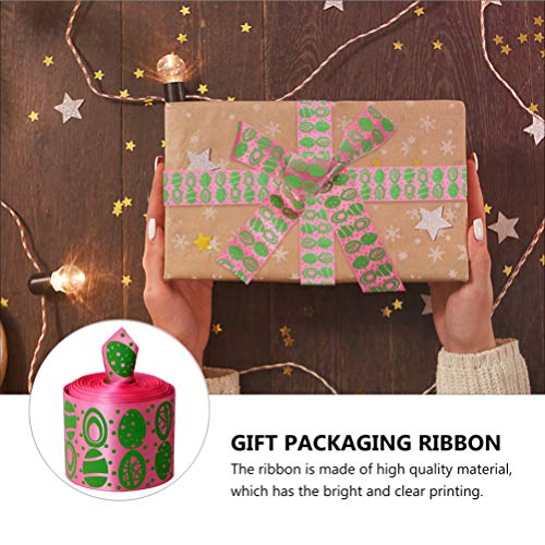 STOBOK A Páscoa Primavera Fita Fita Coelhinho Da Páscoa Padrão Fita De Embrulho Rolos de Fita Decora