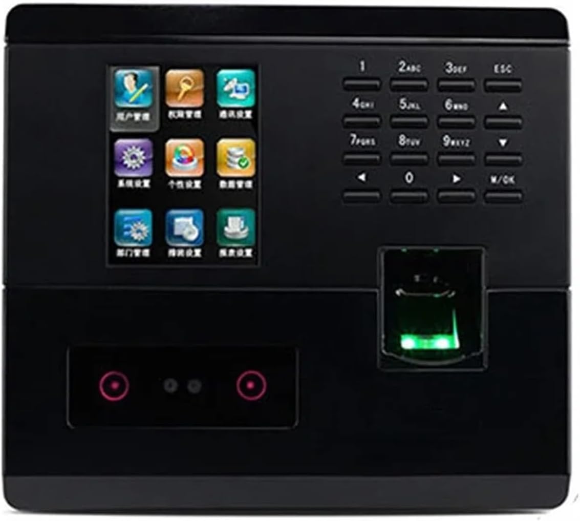 Biometric Attendance System Intelligent Recognition Usb/Inthernet Face Time Attendance And Access Control For Small Businesses,