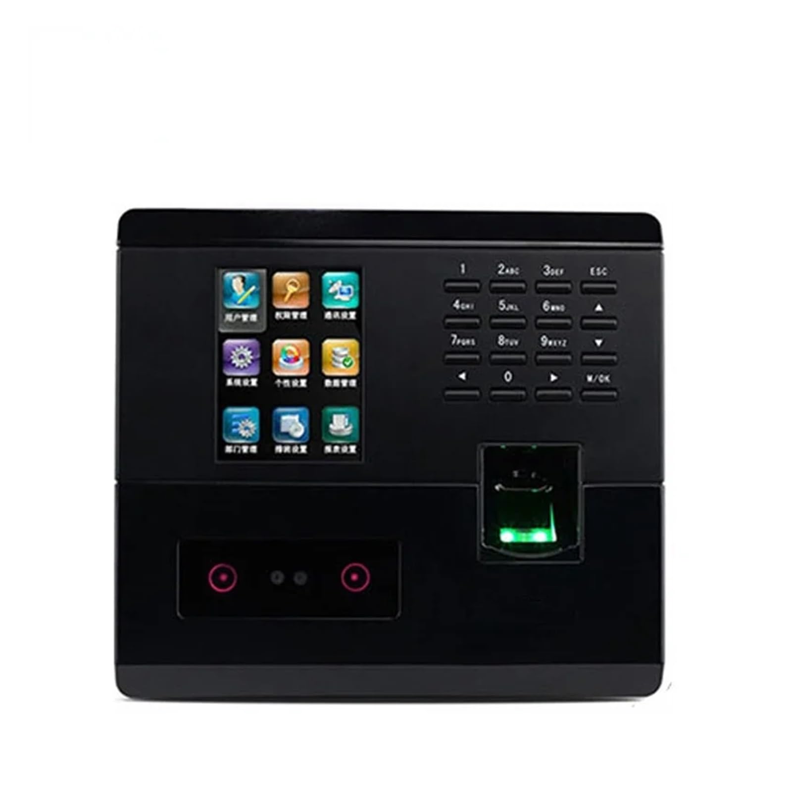 FBJAMZ Biometric Face Recognition Attendance System,Ethernet Time Tracking, Access Control, Accurate Punch In for Enhanced Employee Management